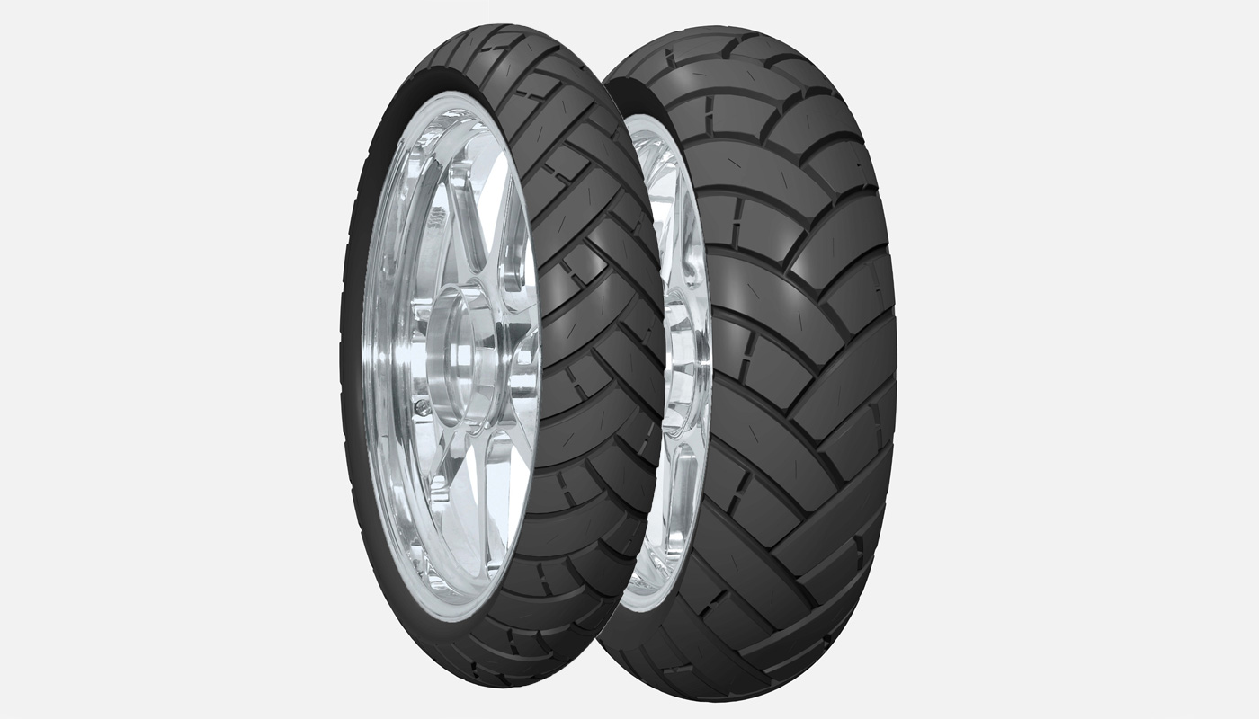 nouveaux pneus Avon TrailRider
